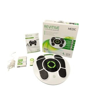 Revitive Circulation Booster Therapy Cordless Rechargeable + Remote Complete